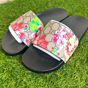 Gucci Floral Slides